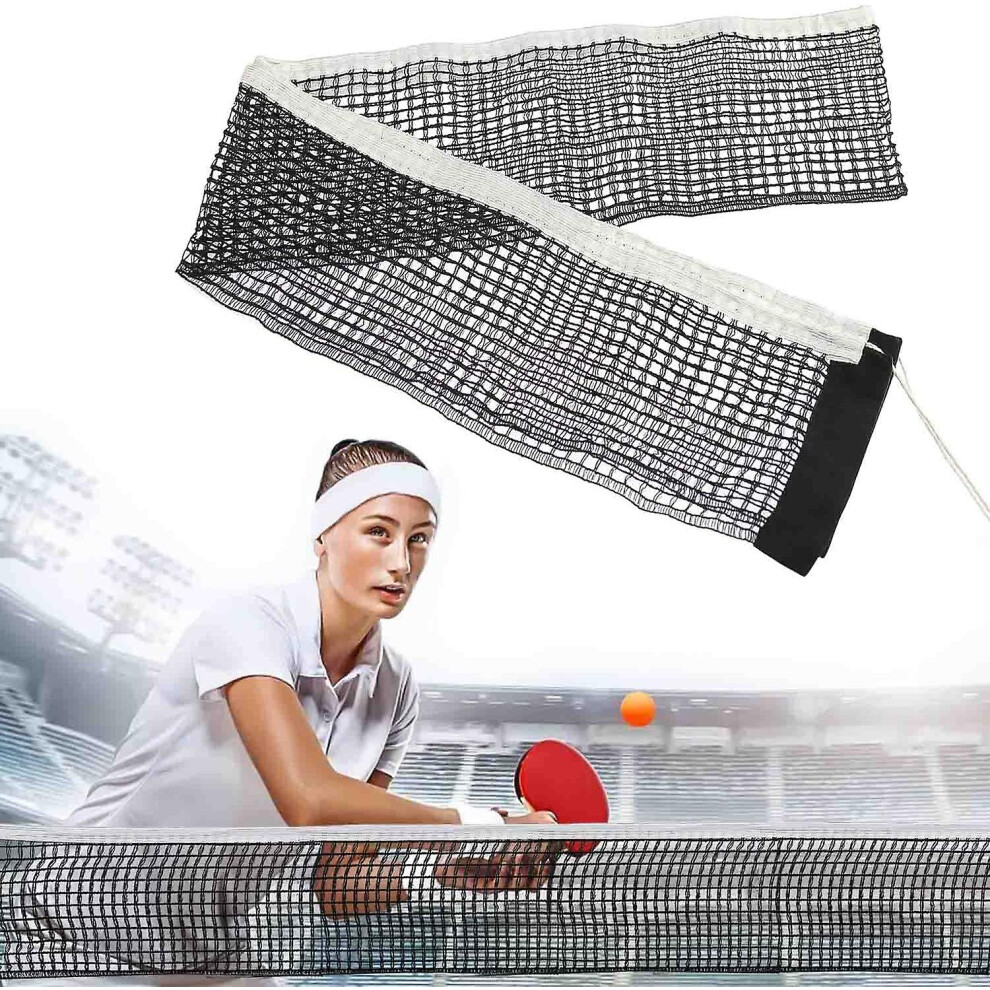 2 Pcs Table Tennis Replacement Net, Portable Ping Pong Net, Professional Table Tennis Nets For Ping Pong Table Office Desk Or Dining Table Indoor Outd