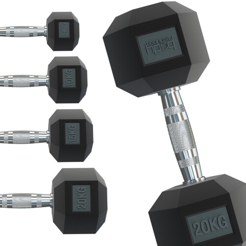 Činky Body Revolution Hex 10 kg pár 1