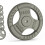 2 x 20 kg βαρίδια από χυτοσίδηρο - τυπική λαβή Tri Grip 1" 9