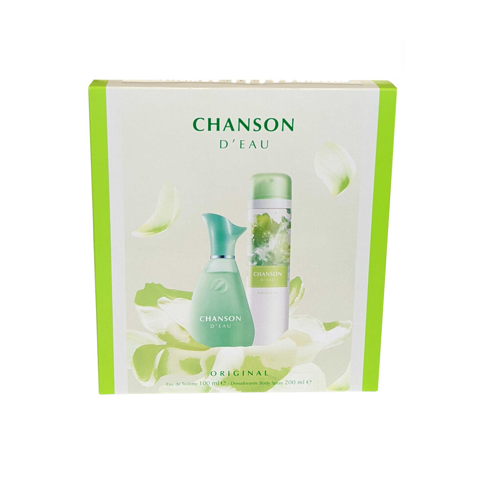 Chanson d'Eau Coty Eau de Toilette 100ml Deodorant Body Spray 200ml