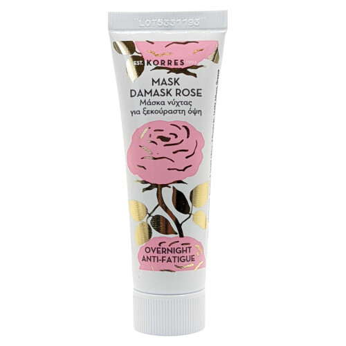 Korres Korres Mask Face Overnight Anti Fatigue 18ml Damask Rose