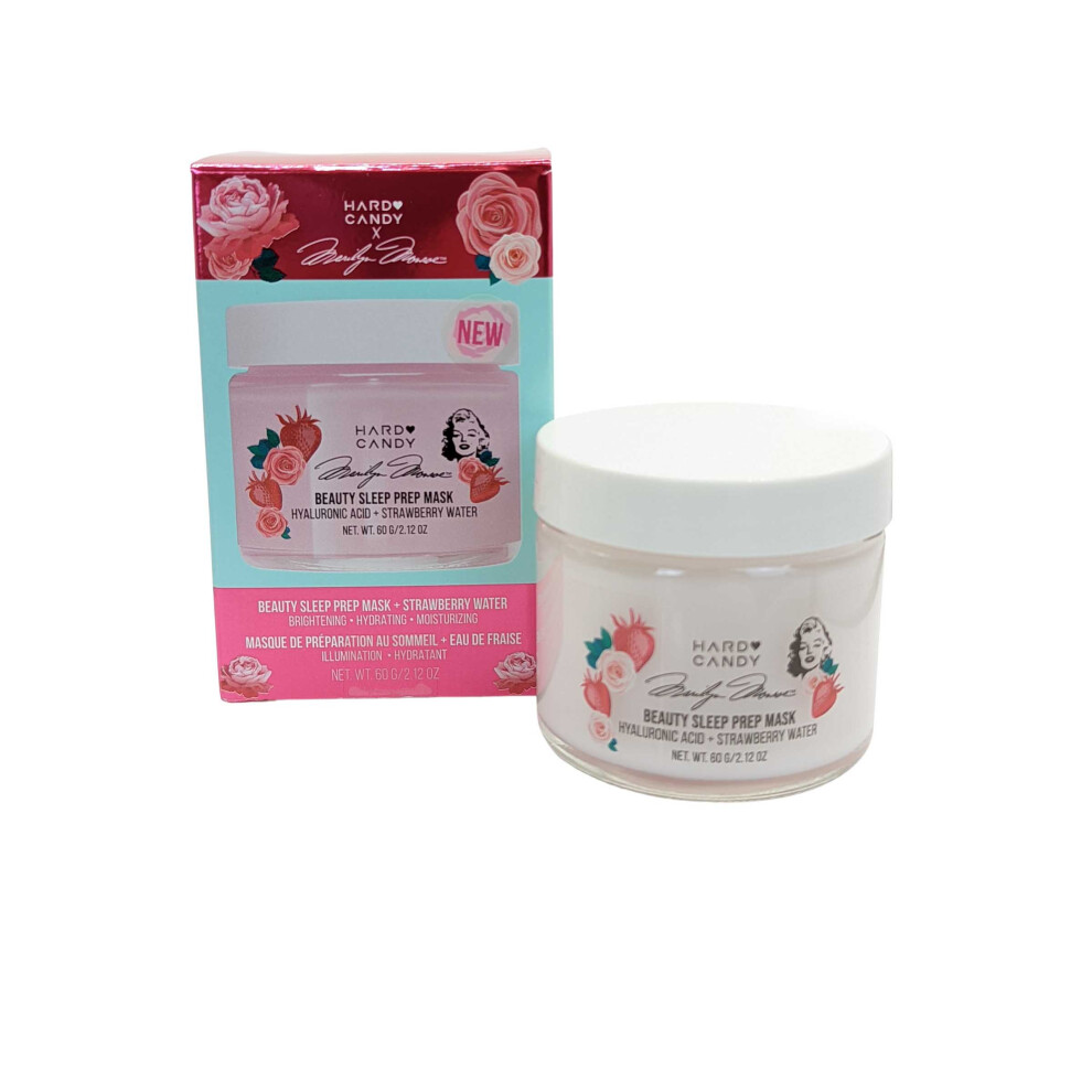 Hard Candy Beauty Sleep Prep Mask 60g Strawberry, Brightening, Hydrating