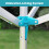 Rotary Airer-16M Portable 4 Arm - Alumin 10