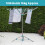 Rotary Airer-16M Portable 4 Arm - Alumin 11