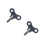 Clock Key, Watch Accessories Wooden Clock Winder Key 2pcs - 1