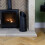 JVL Bowland Black Iron Fireplace Accessory Coal Scuttle Hod Bucket 12