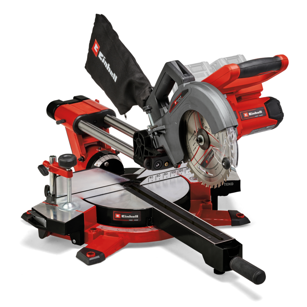 Einhell Cordless Sliding Mitre Saw 210mm 36V Drag TE-SM 36/210 Li BODY ONLY