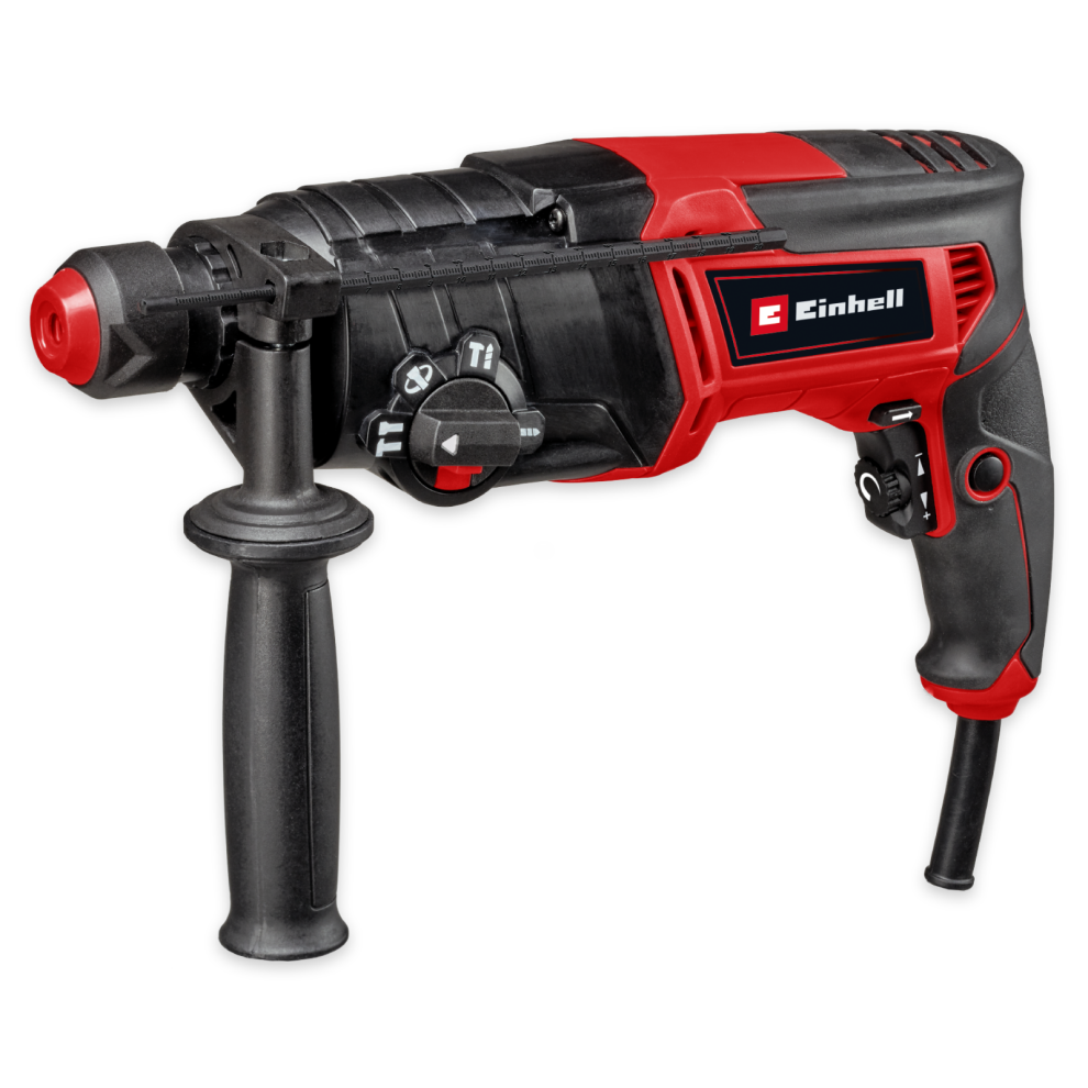Einhell Rotary Hammer Drill 800W SDS Plus 4 Functions in 1 TC-RH 800 4F Case