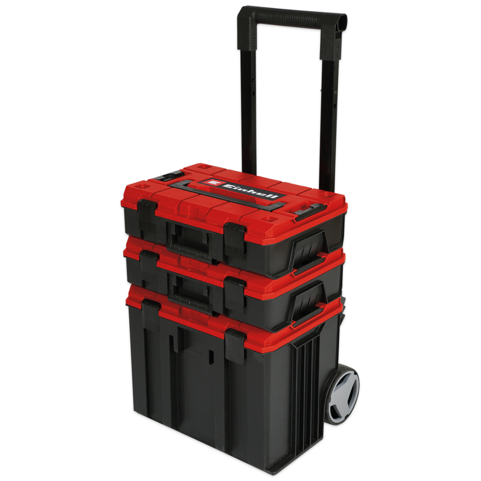 Einhell Power Tool Case Tower Wheeled Storage Modular Cases Up To 120kg Weight