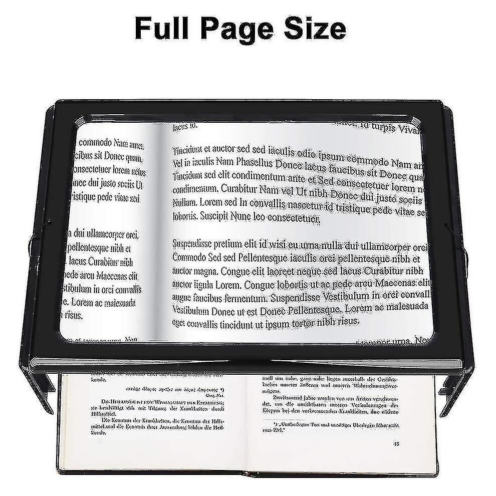 Light Reading Magnifiers Magnifier With 3X Magnification Reading Magnifiers Kb