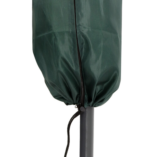 Rotary Airer Cover With Zip - Green 2