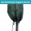 Rotary Airer Cover With Zip - Green 11