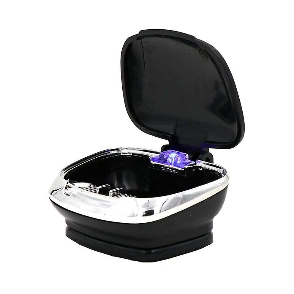 Innovative Car Ashtray, Led Lights Automobile Ashtray, Black