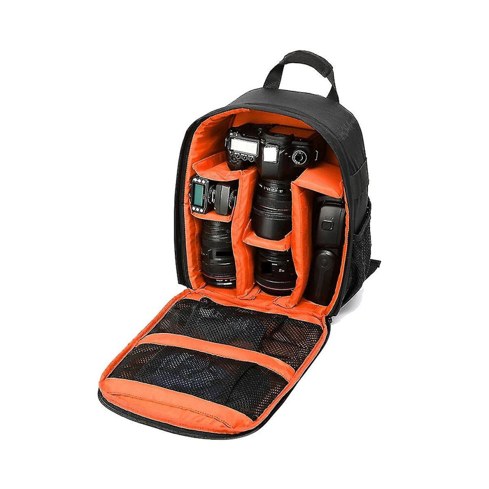 -functal Camera Backpack, Outdoor Camera Bag For Hi Travel Sprots-oran