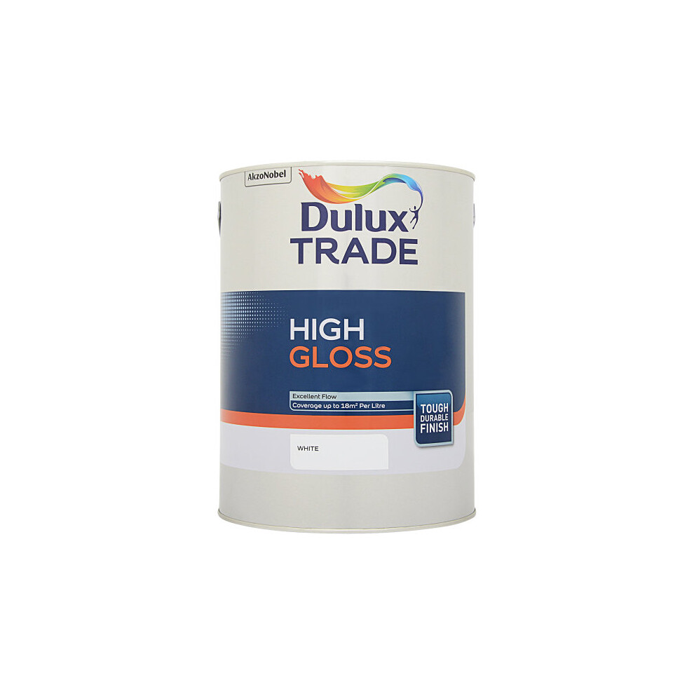 Dulux Trade High Gloss White 5L