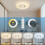 Color Changing Led Ceiling Light With Bluetooth And Remote Control 36w Ip44 Dimmable Waterproof Bathroom Lighting 2