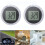 2-Pack Motorcycle Clock, Universal Digital Waterproof and Shockproof Stick On Motorcycle Clock, Stick On Digital Clock 1