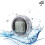 2-Pack Motorcycle Clock, Universal Digital Waterproof and Shockproof Stick On Motorcycle Clock, Stick On Digital Clock 5
