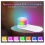 Chronus Bluetooth Speaker with Night Light and Wireless Charger, Touch Control Bedside Lamp Dimmable, Multi-Color Changing Bluetooth Speakers Table 5