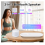 Chronus Bluetooth Speaker with Night Light and Wireless Charger, Touch Control Bedside Lamp Dimmable, Multi-Color Changing Bluetooth Speakers Table 6