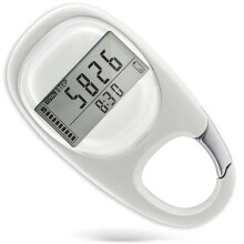 3d Walking Pedometer With Clip, Simple Step Counter For Men Women, Help Track Steps And Miles/km Calories