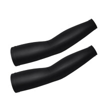 2 Pcs Manchettes De Bras Noires Manchettes De Bras Extensible, Pour Sport Cyclisme Golf Tennis Pche Randonne Et Activits En Extrieur