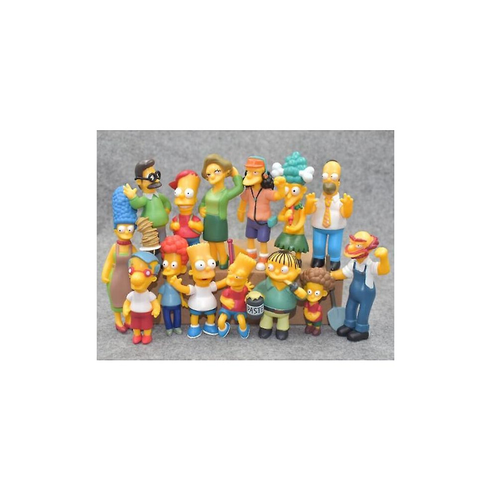 14 Pack Simpsons Family Figures