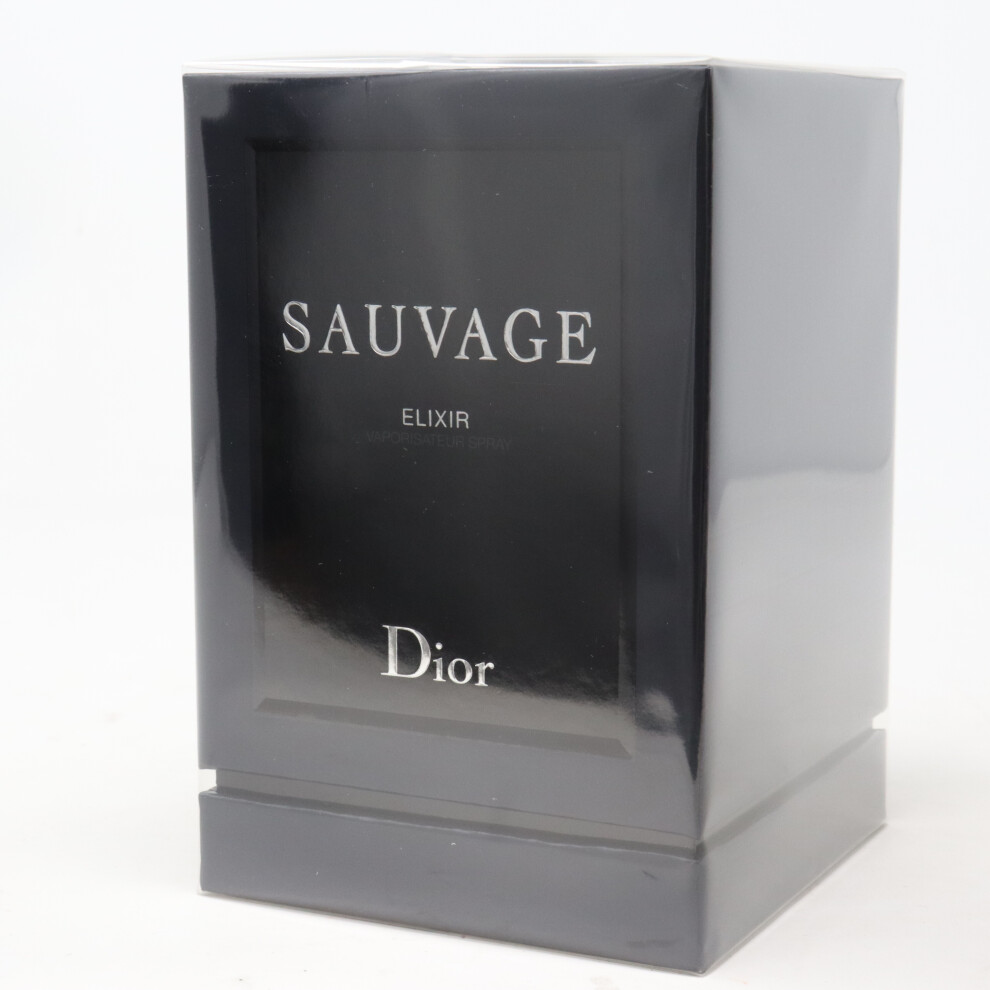 Sauvage by Dior Elixir 3.4oz/100ml Spray New With Box