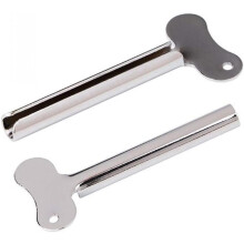 5 Pieces Metal Tube Roller, Toothpaste Tube Squeezer Roll-up Key Dispenser, Paint Squeezing Little Gadget Tool