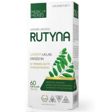 Medica Herbs Rutyna Naczynia krwionosne 60 kap circulatory system supplement