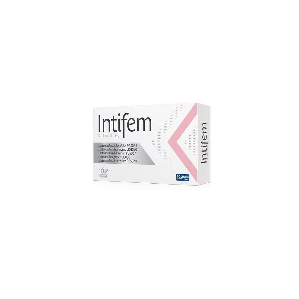 Intifem 10 kap lactic acid bacteria Vaginal microflora supplement inofem