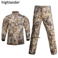 (highlander, XS) 13 Color Tactical Uniform Shirt   Pants Camo Camouflage Combat Uniform Men's Clothing Suit Airsoft Hunting Cs Game