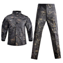(black multicam, M) 13 Color Tactical Uniform Shirt   Pants Camo Camouflage Combat Uniform Men's Clothing Suit Airsoft Hunting Cs Game