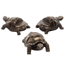 3pcs Plant Risers For Pots Resin Plant Pot Feet Animal Shaped Statue Flower Pot Feet Support Foot G