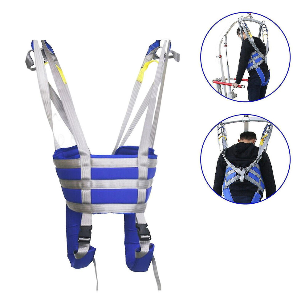 Full Body Lift Sling Hoyer Patient Walking Standing Aid Adjustable Waist Rangec8