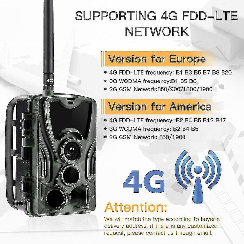 Hc801lte 4g Mms Hunting Camera Hight Sensitivity 0.3s Trigger Track Camcorders 2