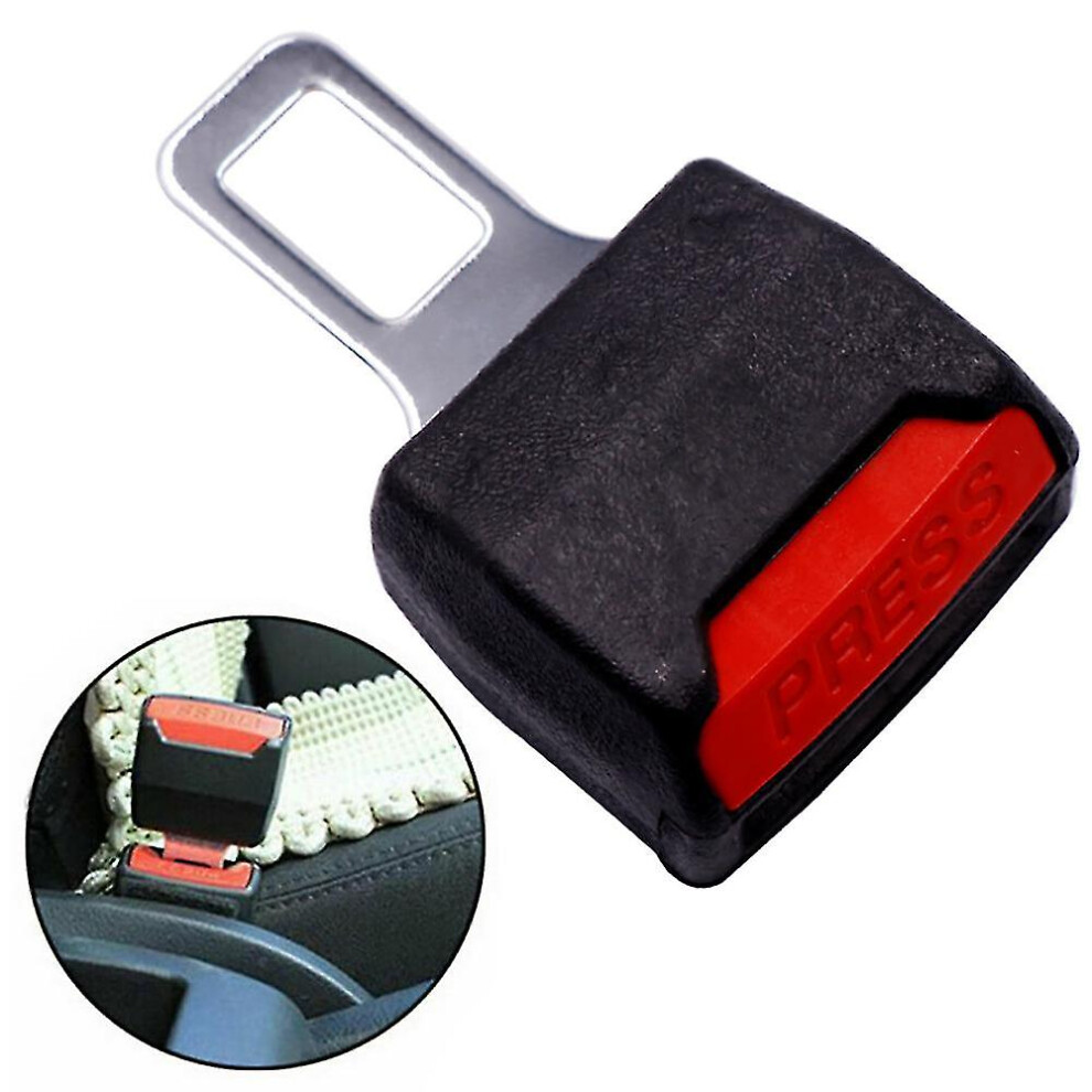Universal Car Seat Belt Buckle Clips Extension Extender Safety Stopper Plugs 3010291750208