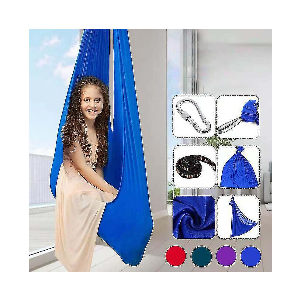 Therapy Swing For Kids, Sensory Swing Adjustable Hammock For Children