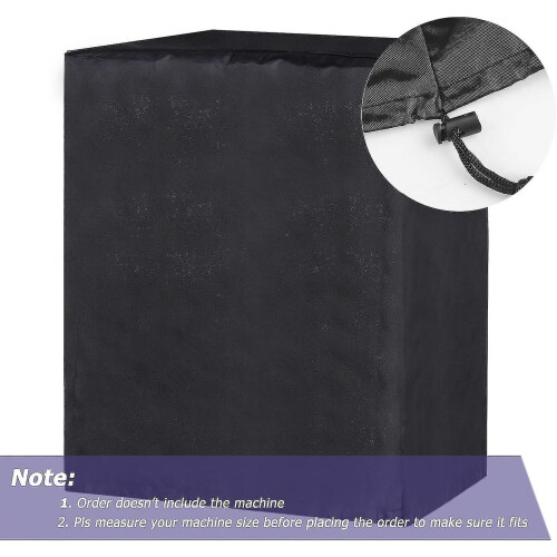 Ice Maker Cover - Countertop Ice Machine Dust Resistant Cover 1
