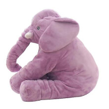 (purple, 60cm) Elephant Plush Giant Cuddly Soft Toys Elephant Stuffed Animal Plushies