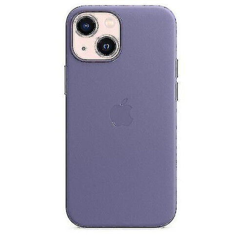 (Wisteria) Leather Phone Case For Iphone 13 Mini Leather Case With Magsafe 1