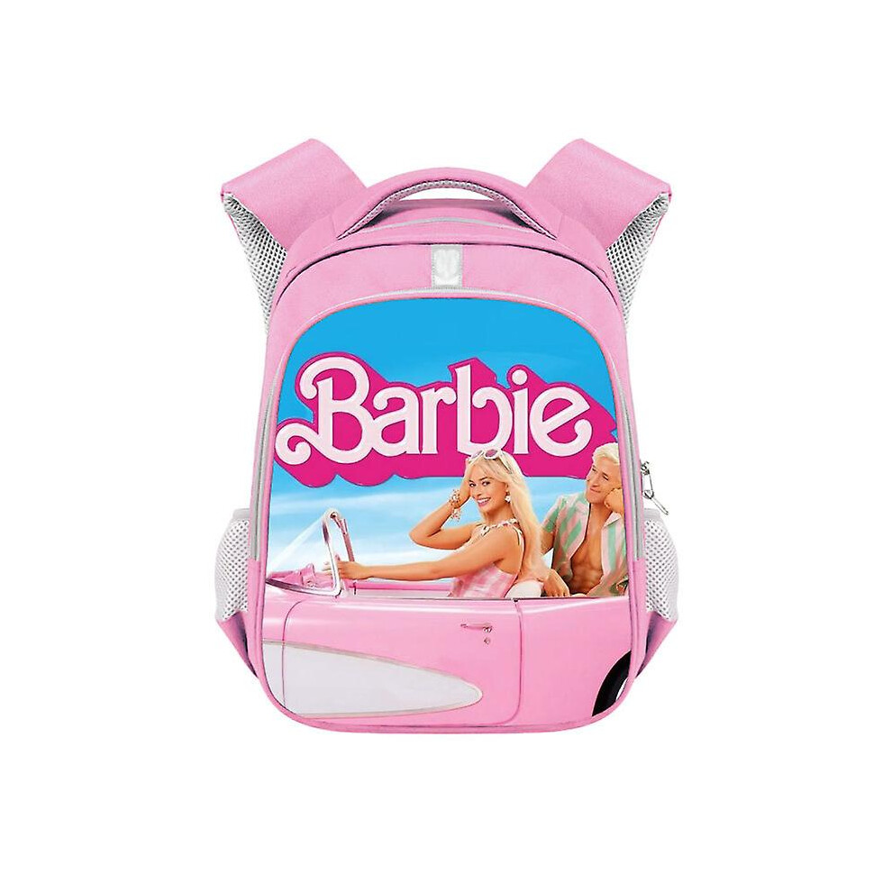 (style 3) Barbie School Bag Casual Student Backpack-image-OPC-PDWRD5K-NEW