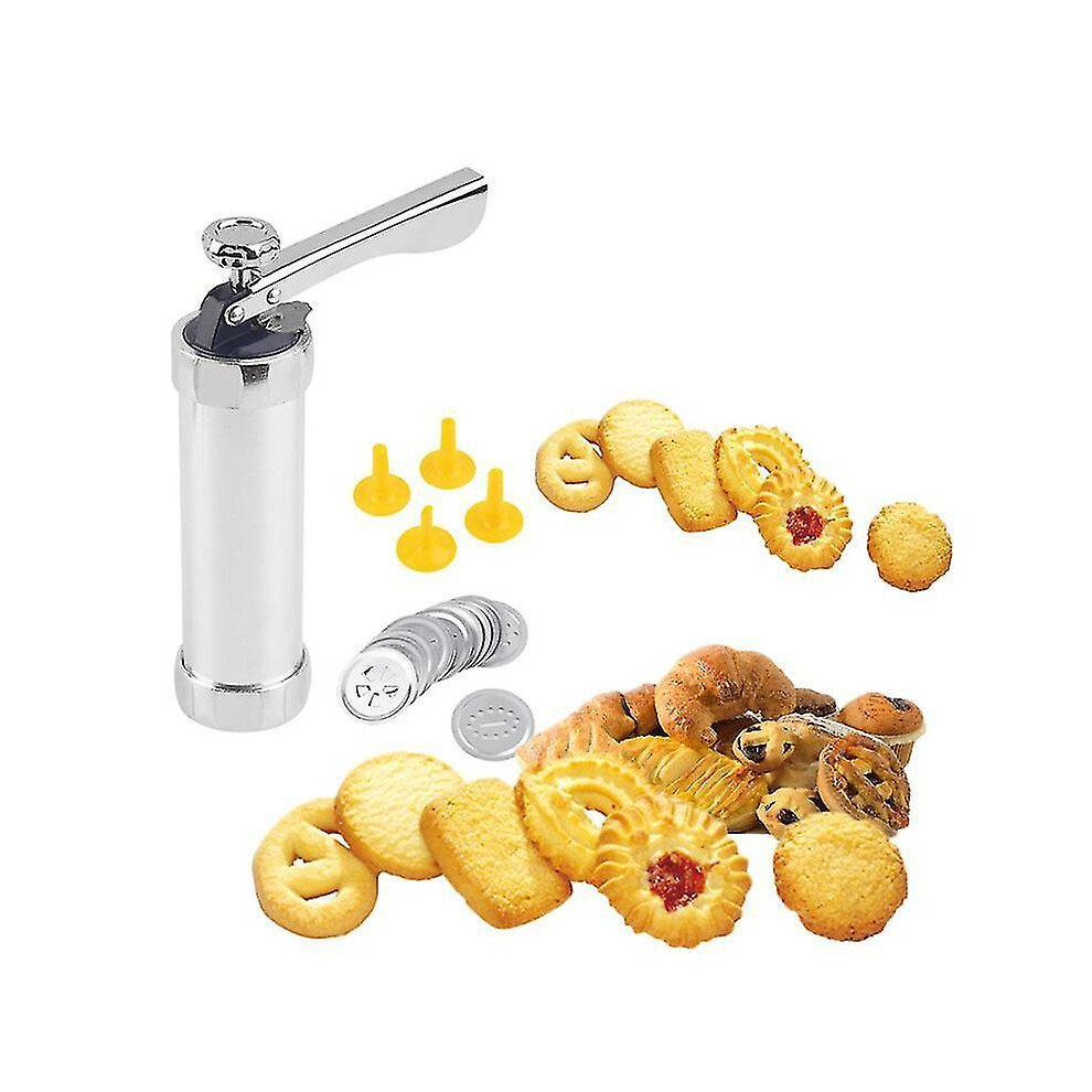 Cookie Extruder Press Machine Biscuit Maker Cake Making Decorating Set