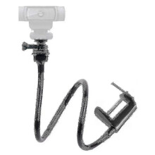 Camera Bracket With Enhanced Desk Jaw Clamp Flexible Gooseneck Stand For Webcam 4k C925e C922x C922