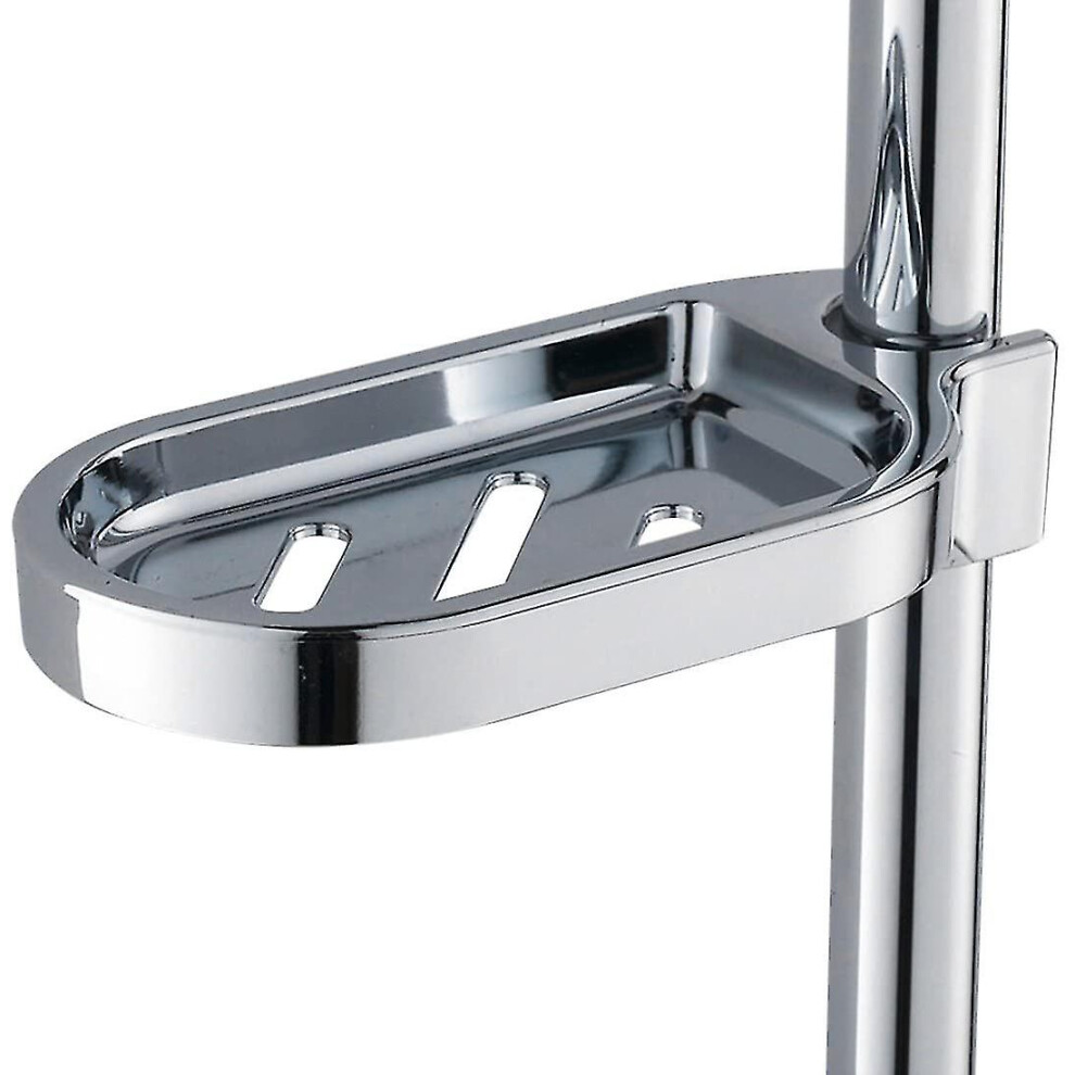 Soap Dish Holder Adjustable Soap Holder For Shower Rail Slide