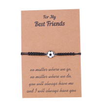 Friendship Bracelet Football Braided Cool Adjustable Ball Bracelet Jewelry Gifts Kaesi