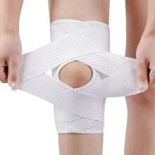 (White, 2XL) Knee Brace With Side Stabilizers For Meniscal Tear Knee Pain Acl Mcl Arthritis Injuries Recovery, Breathable Adjustable Knee Support