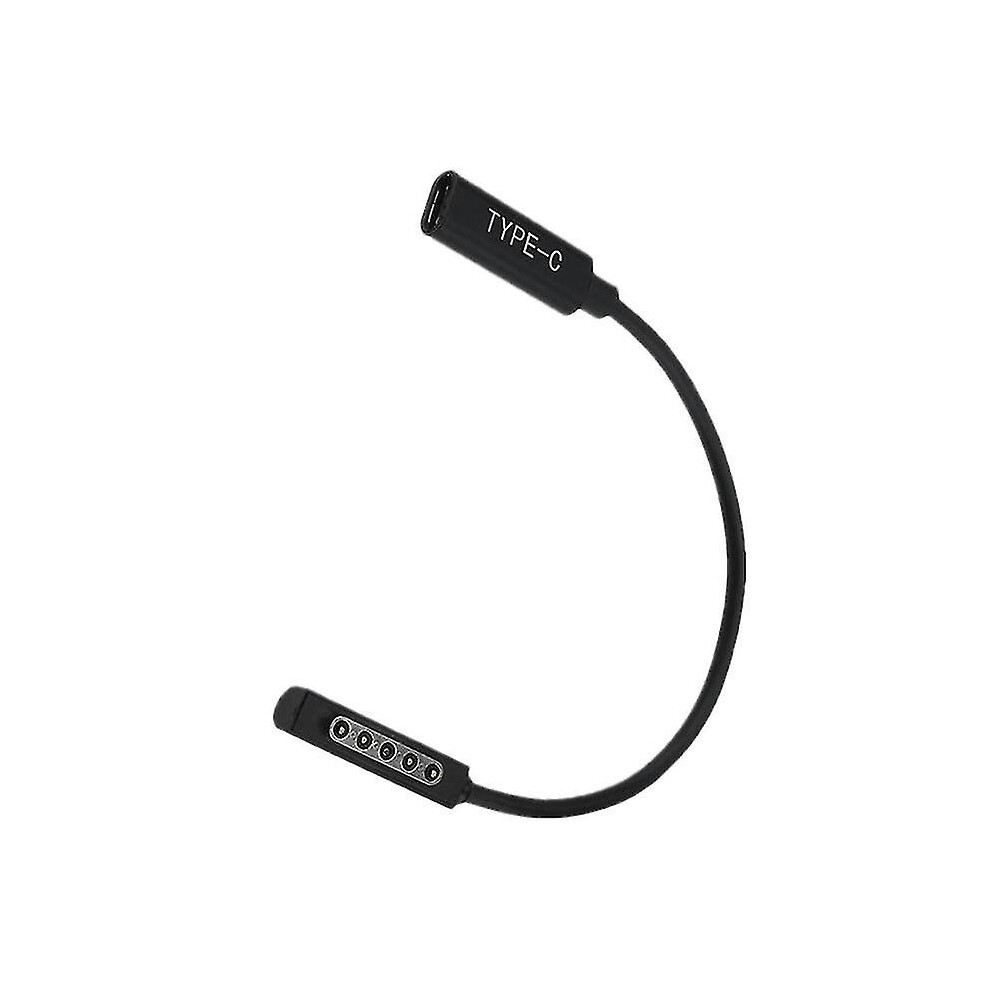 Type C Pd Charging Cable Usb C Female Supply Charger Adapter Converter For Microsof Surface Pro 1/2