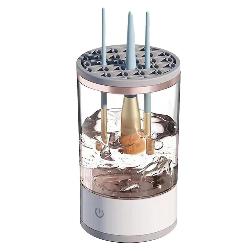 Cosmetic Brush Cleaner, Makeup Brush Cleaner, Electric Automatic Spinning Makeup Brush Cleaner Fit For All Makeup Brush