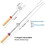 8 Pack Barbecue Forks, Marshmallow Roasting Sticks Extendable Stainless Steel Hot Dog Fork with Wooden Handle 3